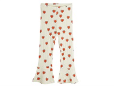 Mini Rodini grey bloodhound flared pants
